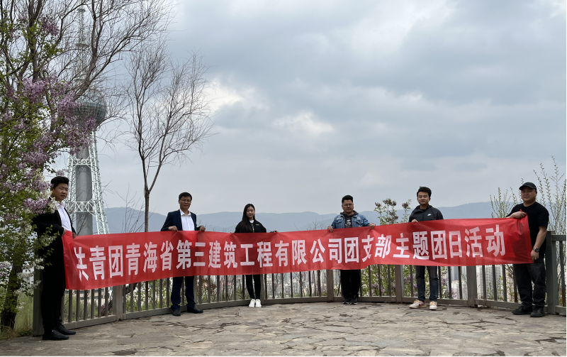 共青团青海省第三建筑工程有限公司支部委员会 “珍爱自然资源, 增强环保意识，，，，，，，，凝聚青年力量”     主题团日活动