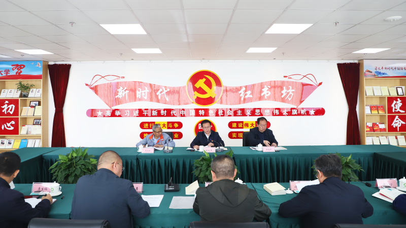省热博RB88集团召开党建暨主题教育工作推进会