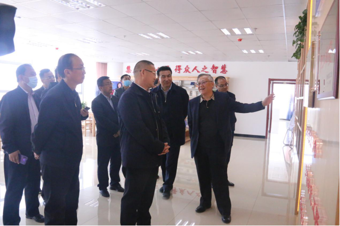 青海省副省长刘涛一行莅临省热博RB88集团调研